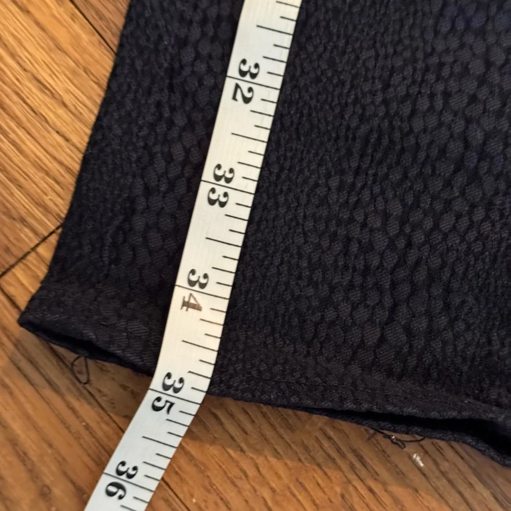 Calvin Klein Jeans Navy Textured Pants